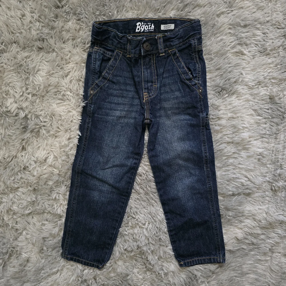 OshKosh B'gosh Dark Blue Workwear Straight Jeans